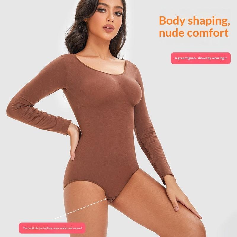 Shapewear Bodysuit Long-sleeve