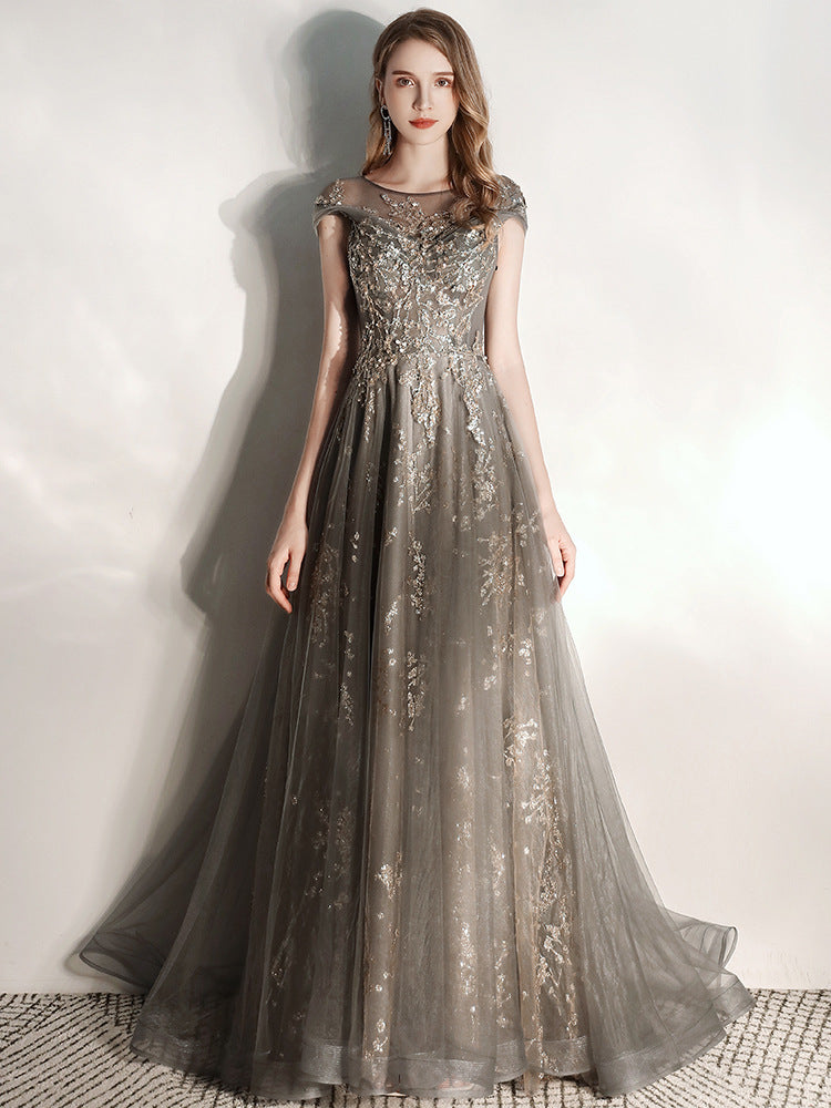 Skirt temperament ladies party dress (Hand Crafted)