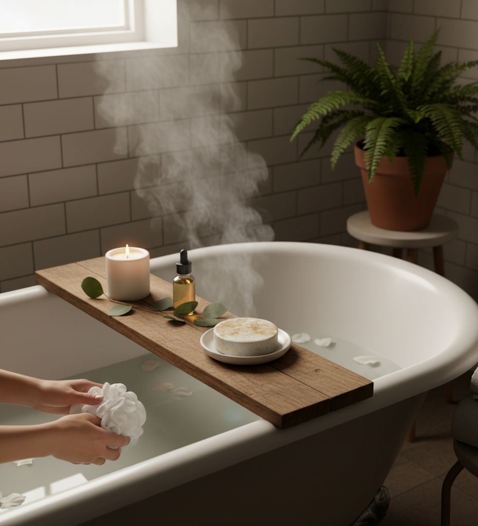 Orange Bubble Bath Bomb