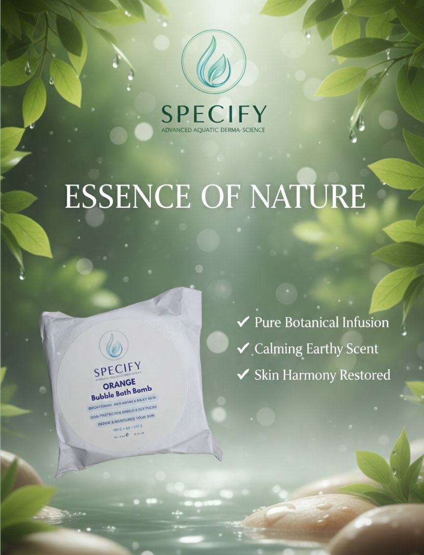 Orange Bubble Bath Bomb