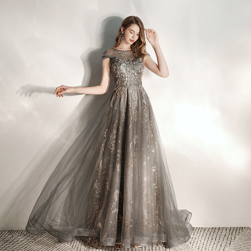 Skirt temperament ladies party dress (Hand Crafted)