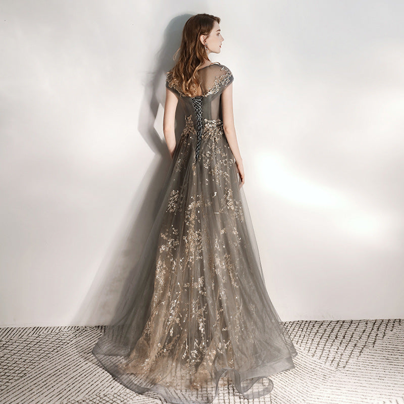 Skirt temperament ladies party dress (Hand Crafted)