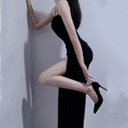 Hot Girl Pure Desire Style Design Sense party Dress