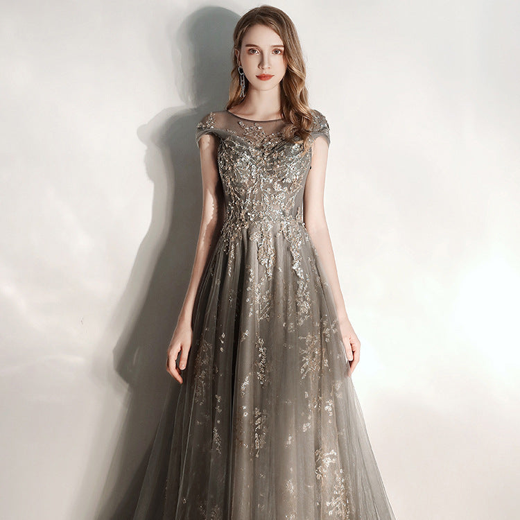 Skirt temperament ladies party dress (Hand Crafted)