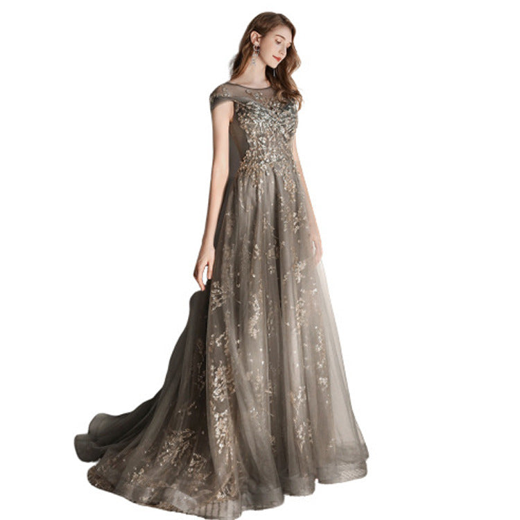 Skirt temperament ladies party dress (Hand Crafted)