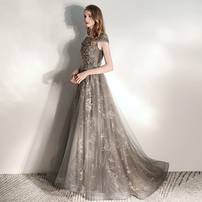 Skirt temperament ladies party dress (Hand Crafted)