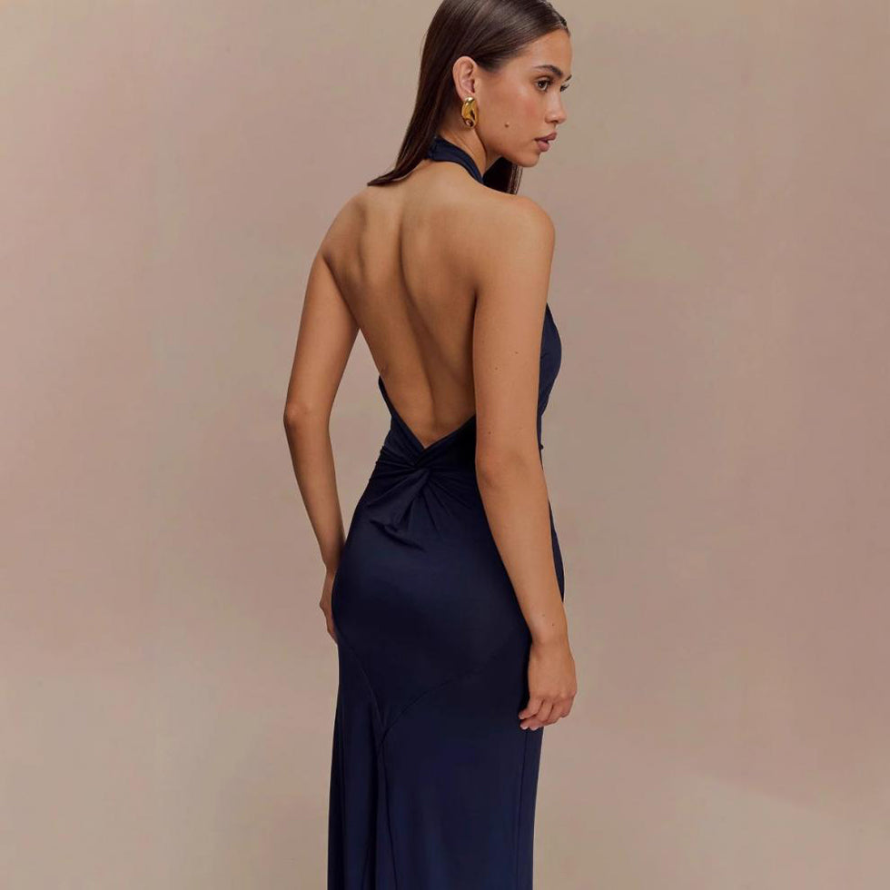 Ethereal Halter Gown