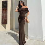 Pleated Party Dress