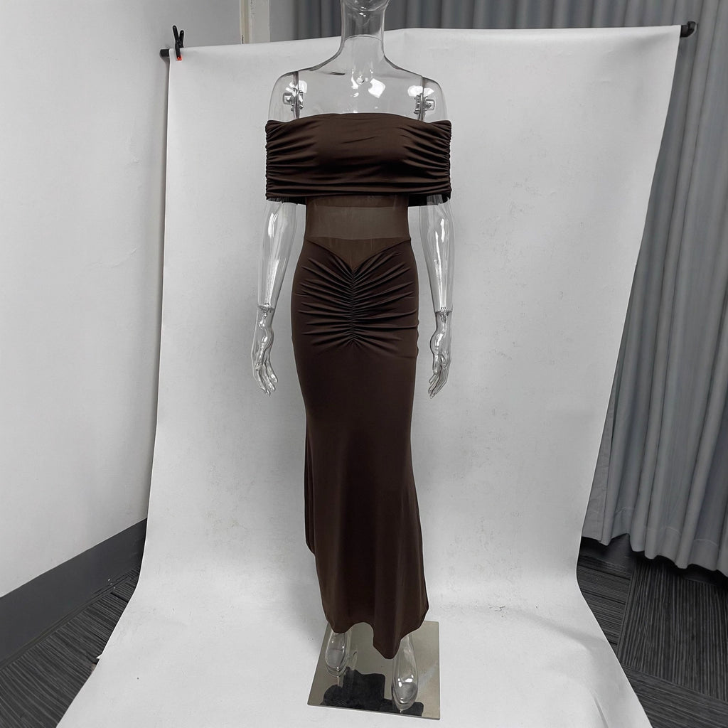 Pleated Party Dress
