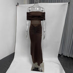 Pleated Party Dress