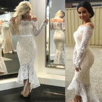 New Women Fashion Evening Dress Sexy Lace Party Elegant