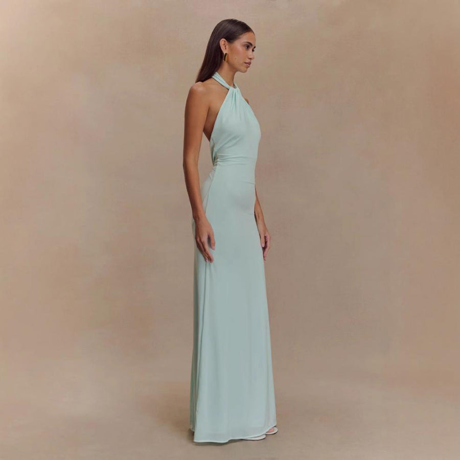 Ethereal Halter Gown