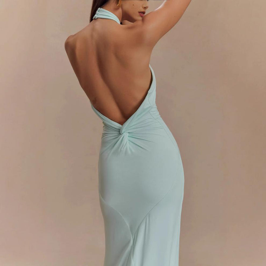 Ethereal Halter Gown