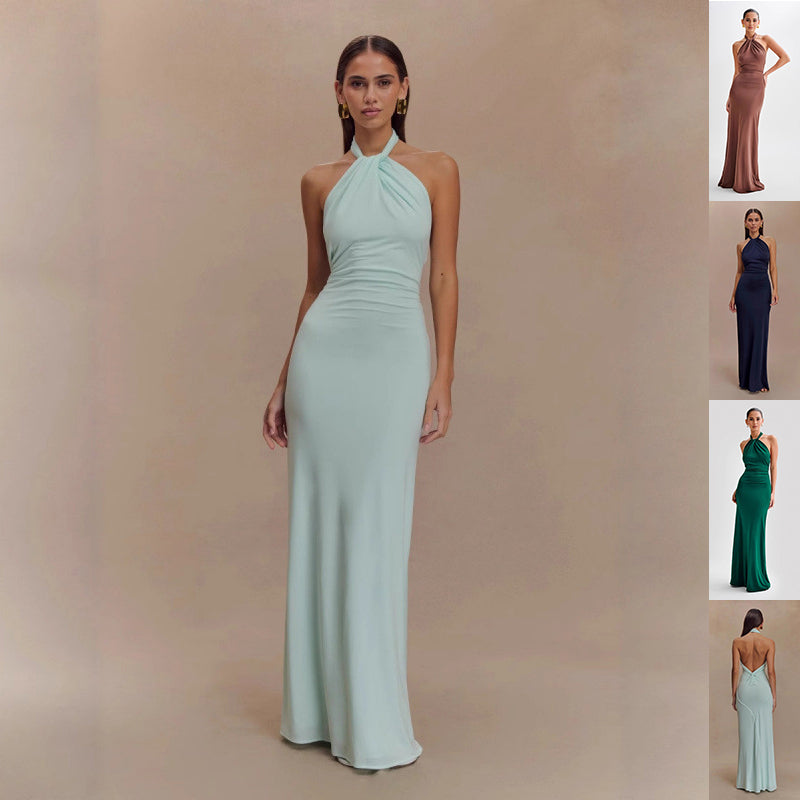 Ethereal Halter Gown