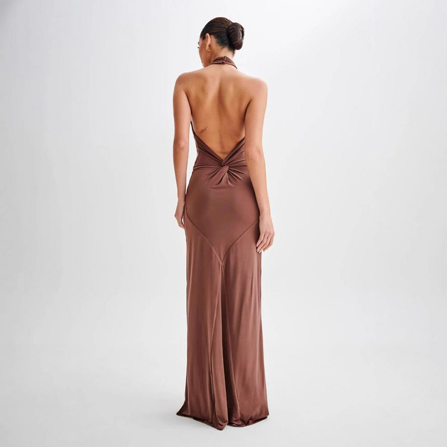 Ethereal Halter Gown