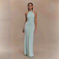Ethereal Halter Gown